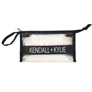 Kendall & Kylie Clear Cosmetic Bag - NWOT